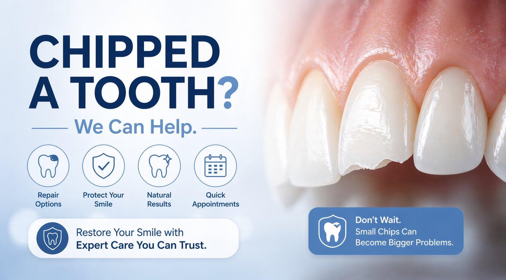chipped tooth what to do next