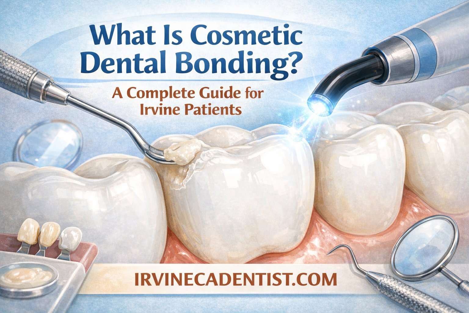 Cosmetic Dental Bonding Near Me, Irvine CA - Dr. Stan Chien