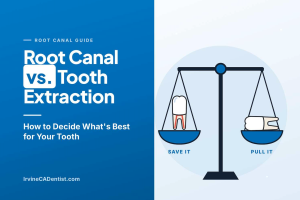 root canal vs tooth extraction in irvine stan chien dds